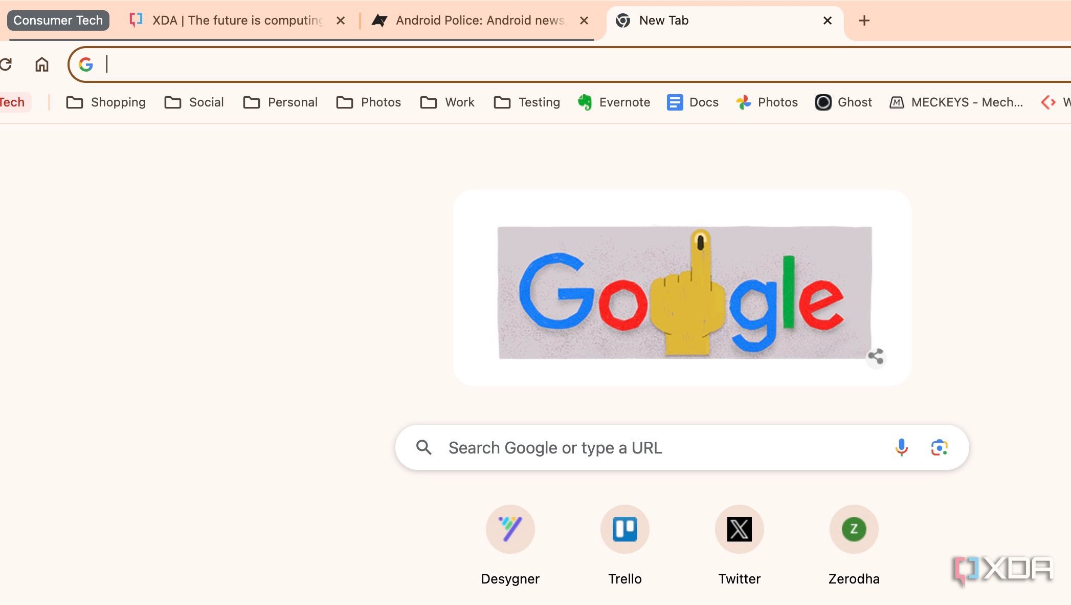 Tab management in Chrome