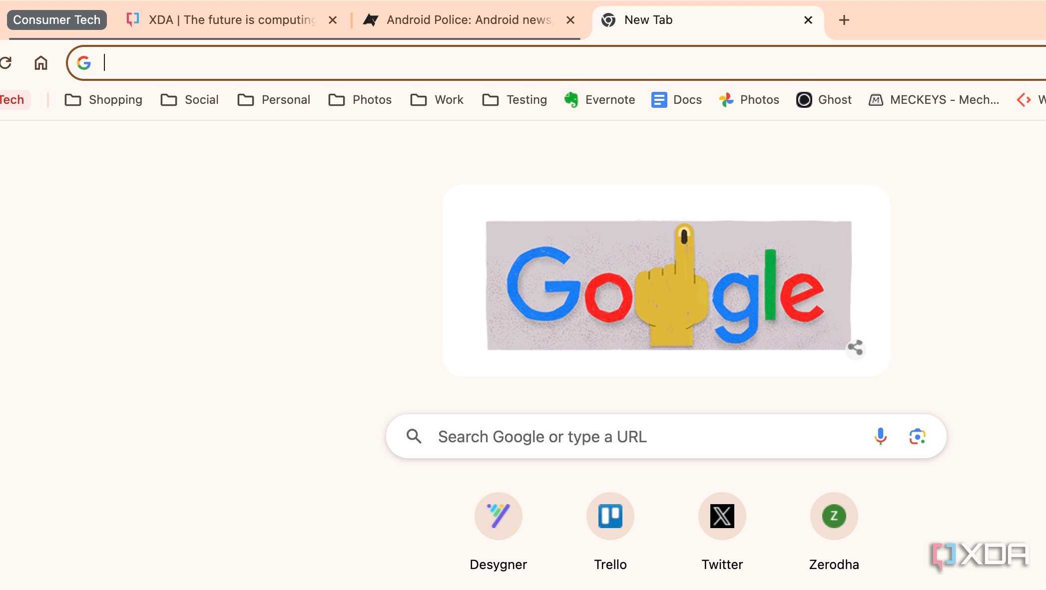 Tab management in Chrome