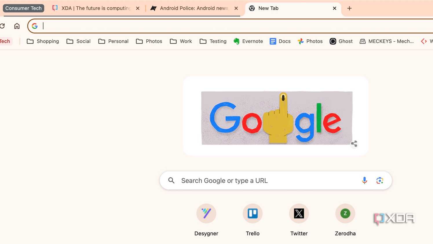 Tab management in Chrome