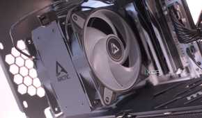 Arctic Freezer 36 A-RGB installed