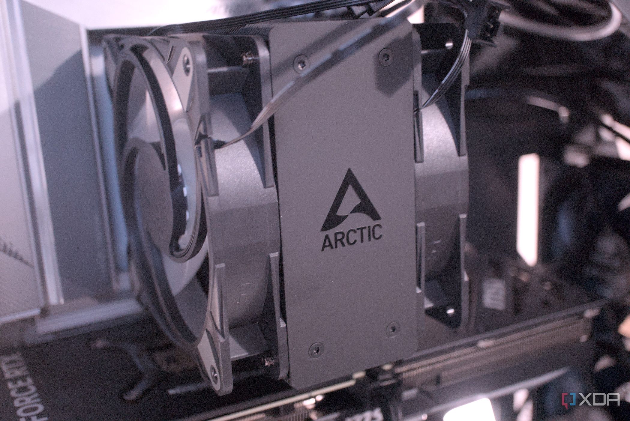 Arctic Freezer 36 A-RGB installed