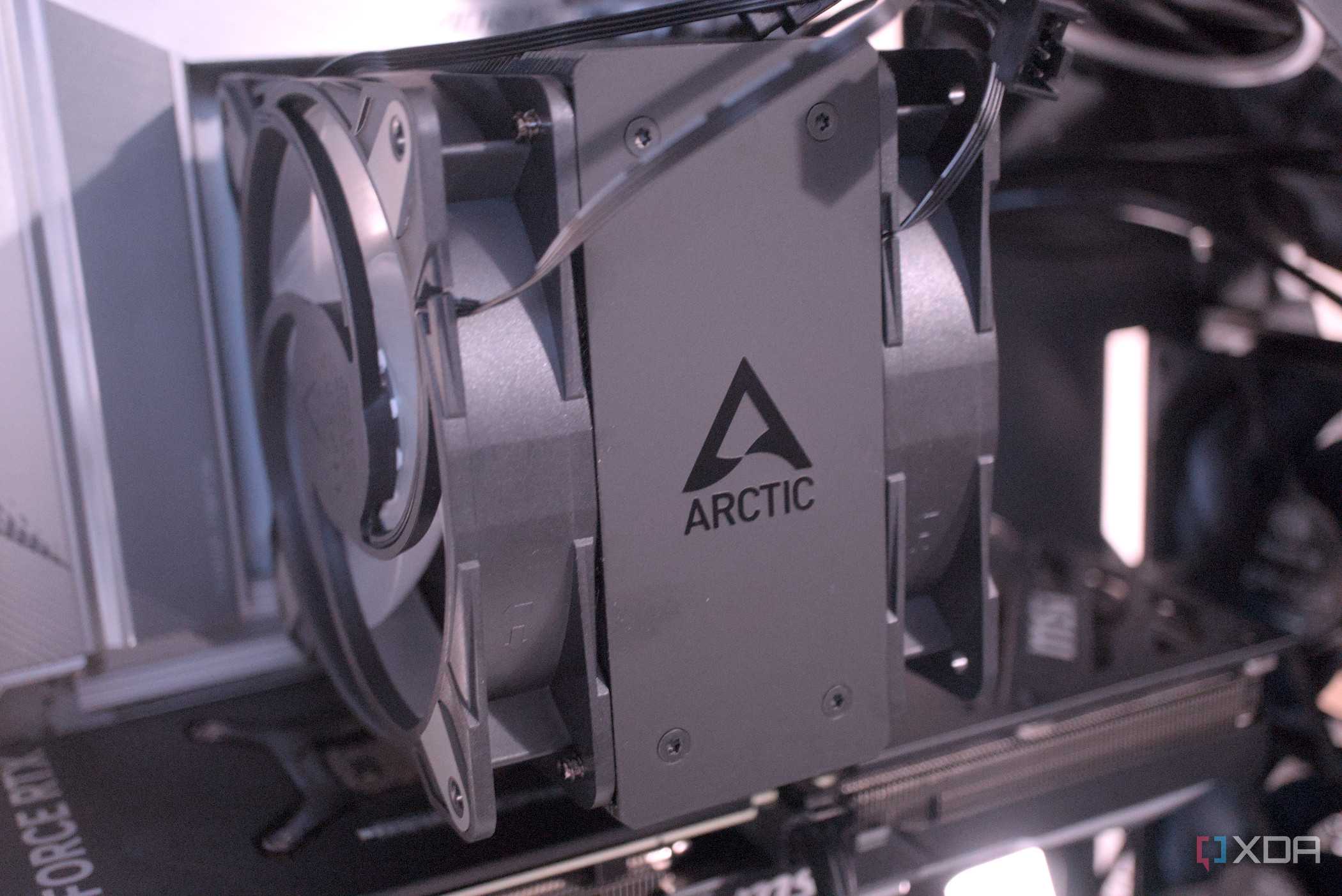 Arctic Freezer 36 A-RGB installed