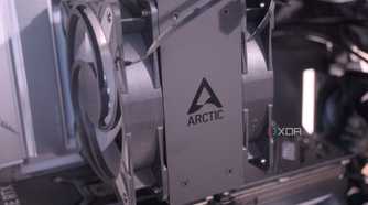 Arctic Freezer 36 A-RGB installed