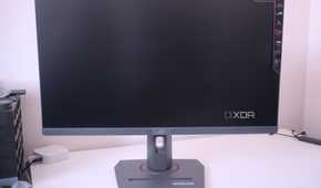 Asus ROG Strix XG27ACS from the front