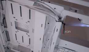 Cable management inside the be quiet! Dark Base 701