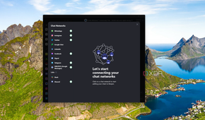 Screenshot of the chat network list on Beeper desktop