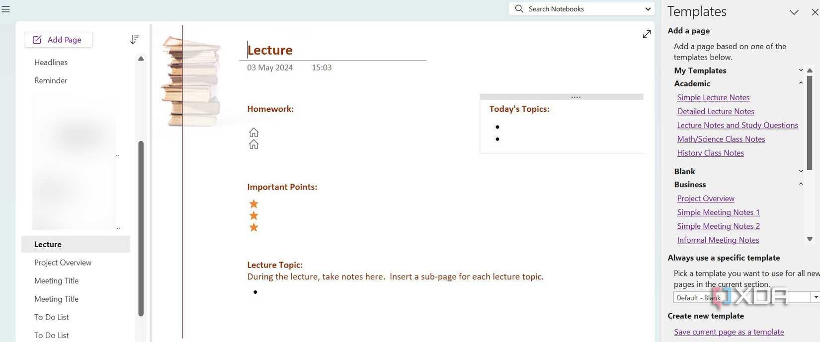 You are using OneNote wrong if you haven't tried these templates