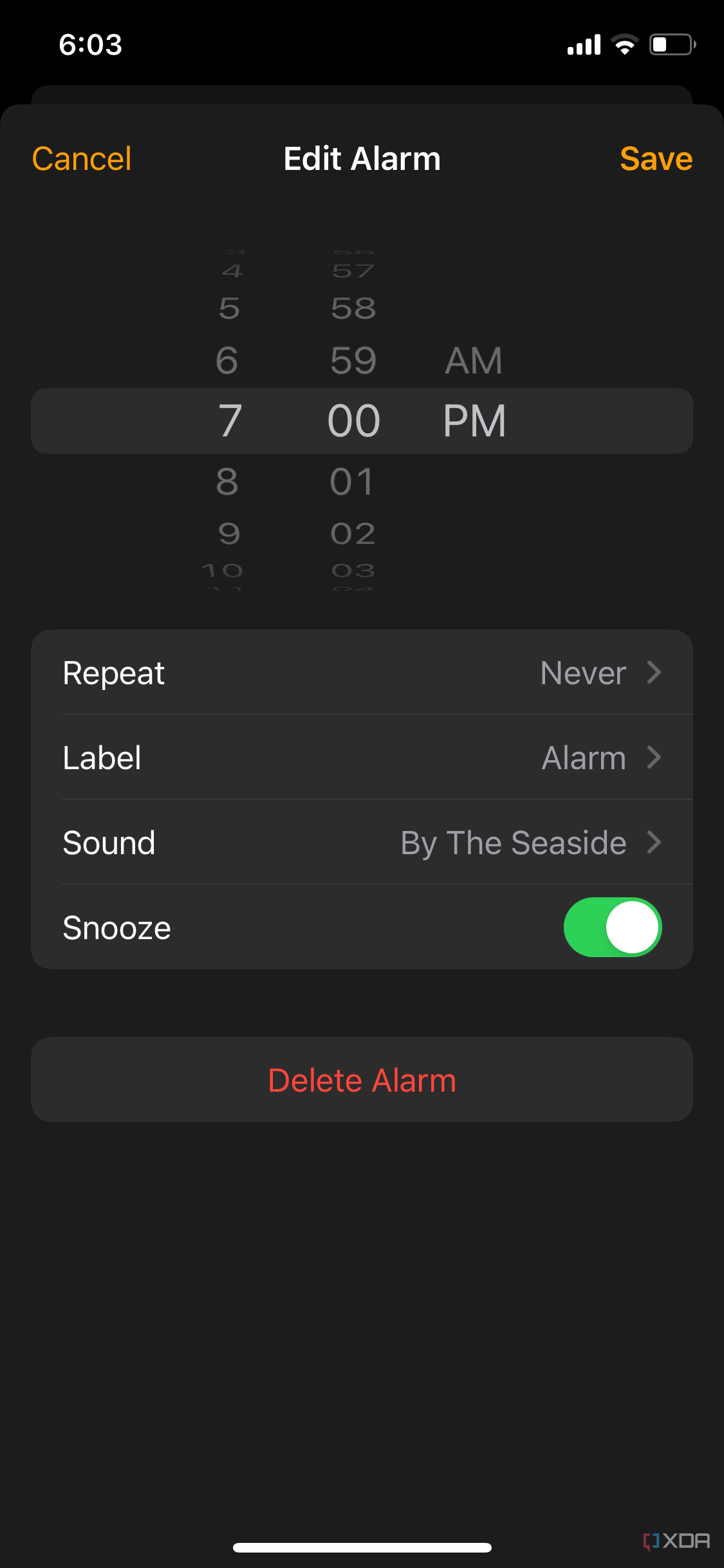 How to change the default alarm sound on iPhone