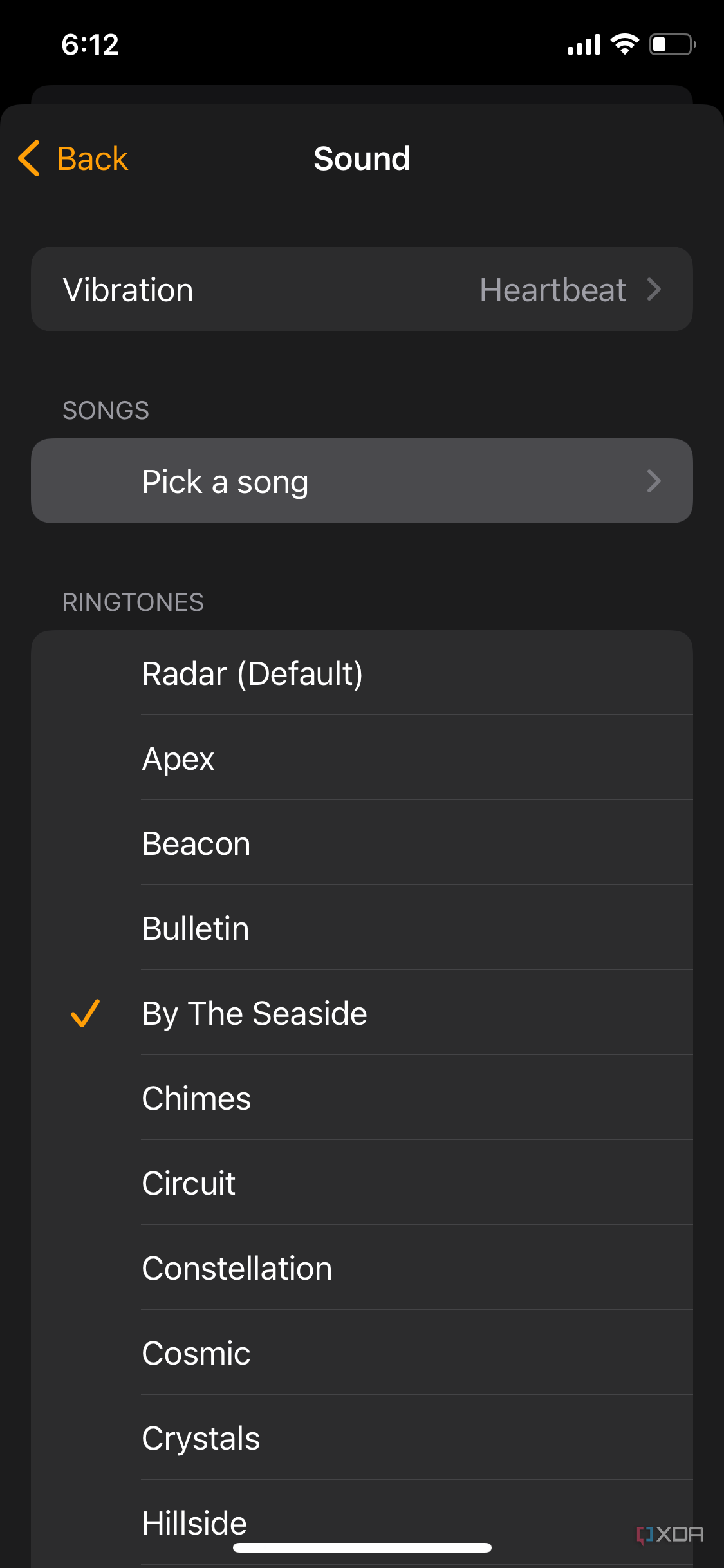 How to change the default alarm sound on iPhone
