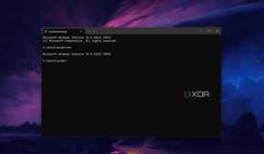 Windows 11 command prompt screenshot that shows the ver command in action