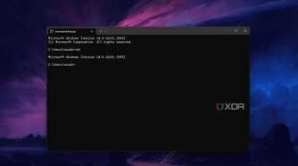 Windows 11 command prompt screenshot that shows the ver command in action