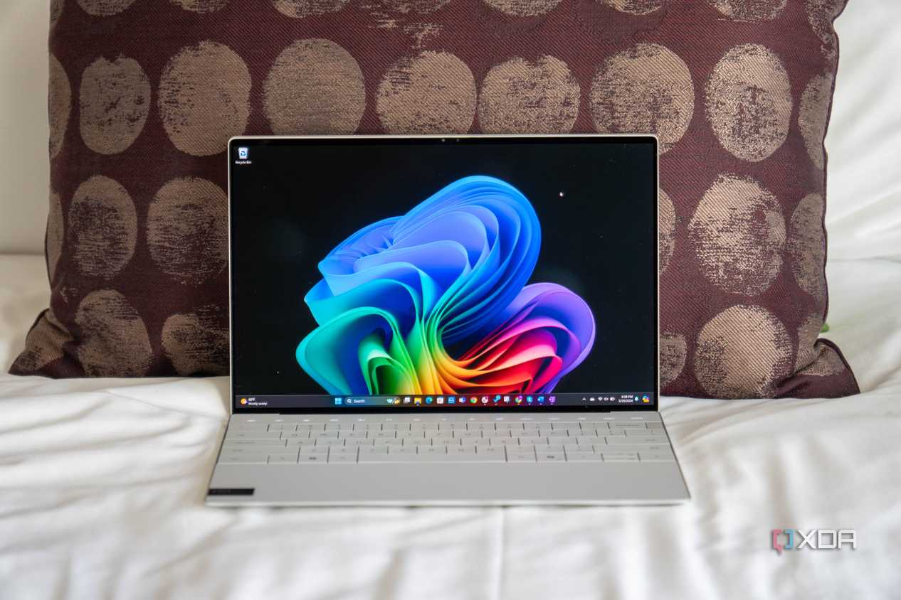 Front view of the Dell XPS 13