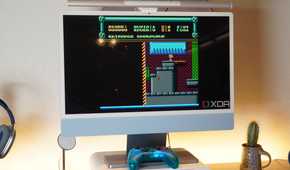 Super Crusher Fighters on an iMac with Delta Emulator.