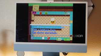 Supercooked playing on an iMac with Delta Emulator.