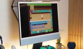 Supercooked playing on an iMac with Delta Emulator.