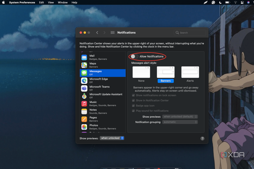 How to turn off iMessage on a Mac