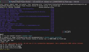 Running Docker build