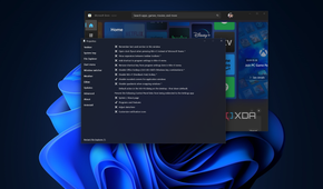 Screenshot of Windows 11 with rounded corners disabled on an ExplorerPatcher and Microsoft Store window