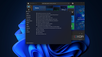 Screenshot of Windows 11 with rounded corners disabled on an ExplorerPatcher and Microsoft Store window