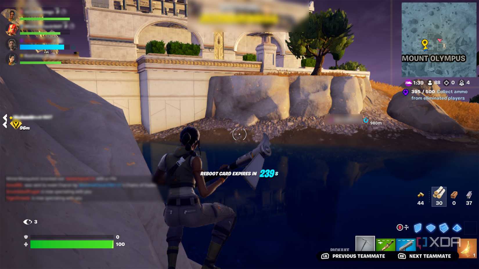 screenshot from the game fortnite