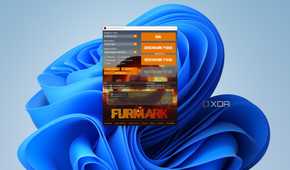 Image of furmark main screen