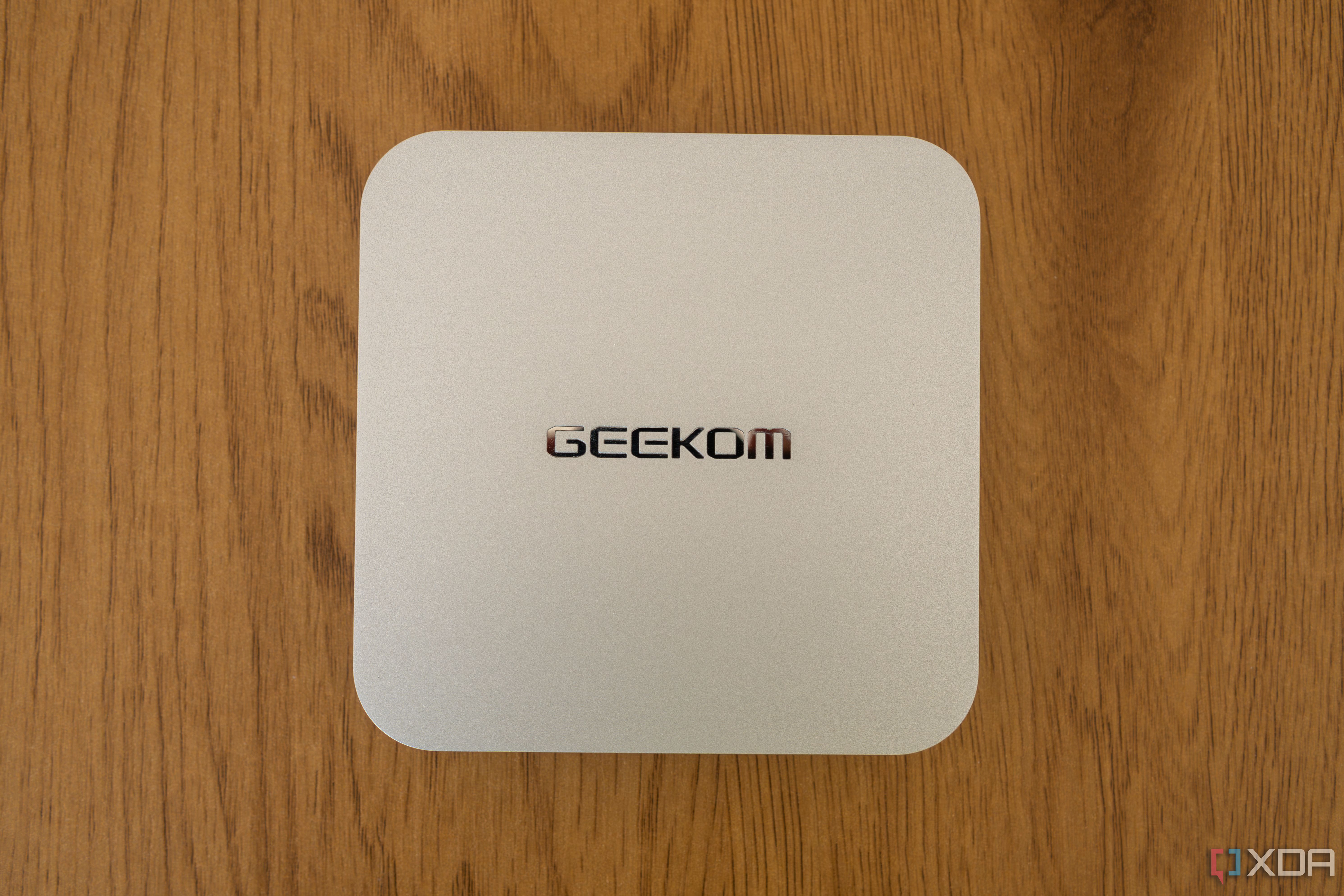 Top-down view of the Geekom A8 mini PC