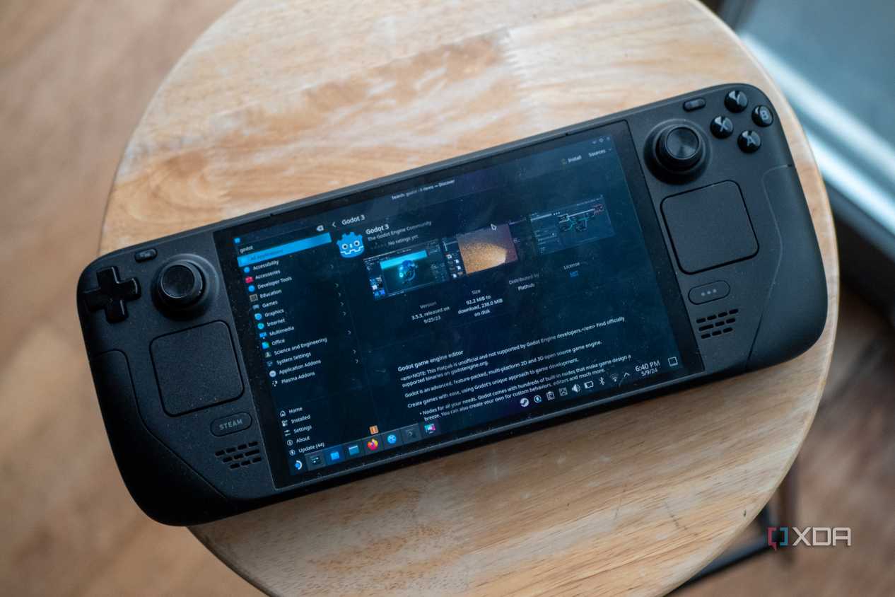 Installing Godot on the Steam Deck