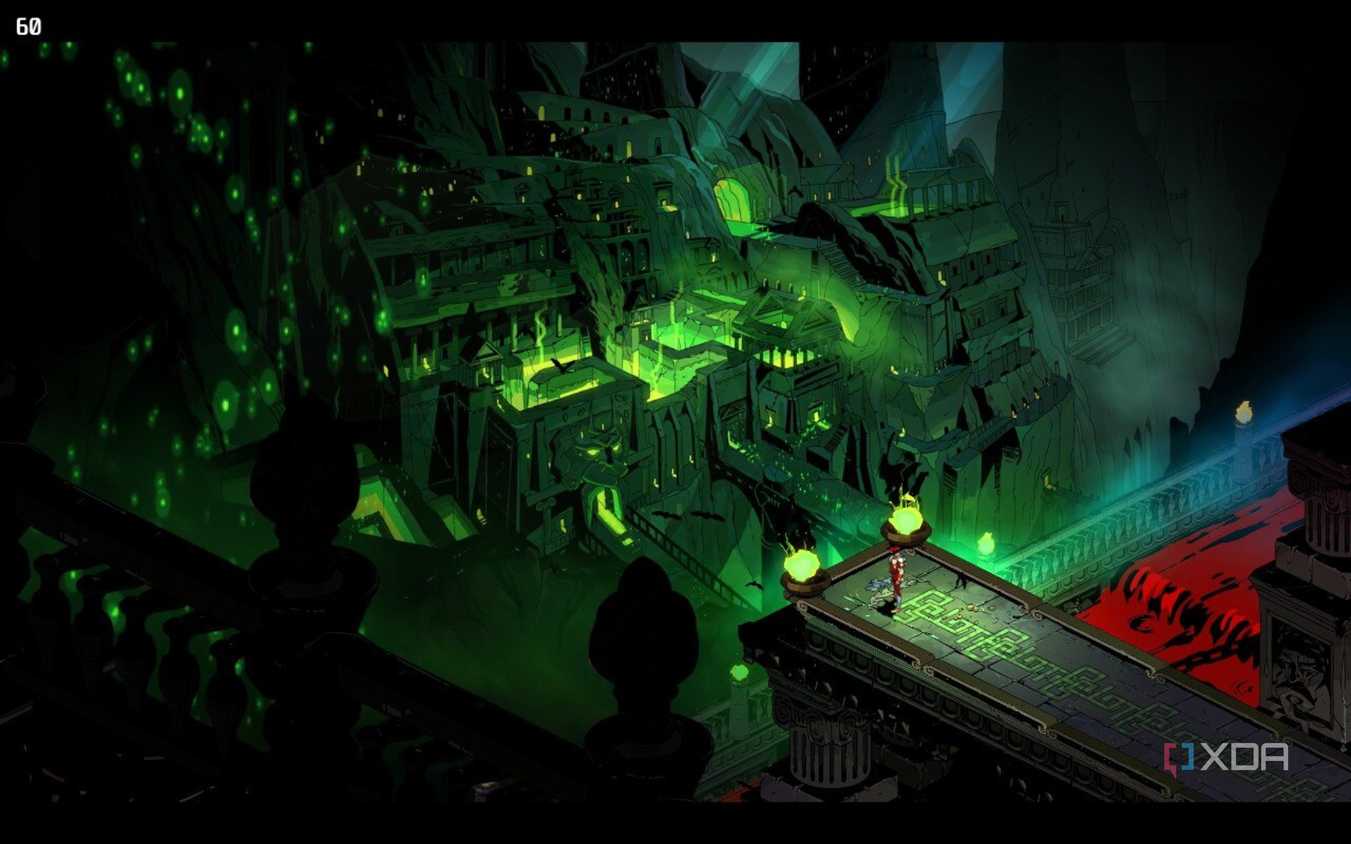 screenshot of hades showing the first area