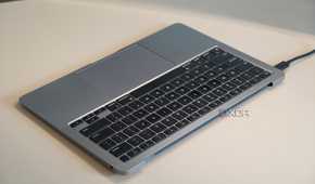 The back of a headless MacBook.