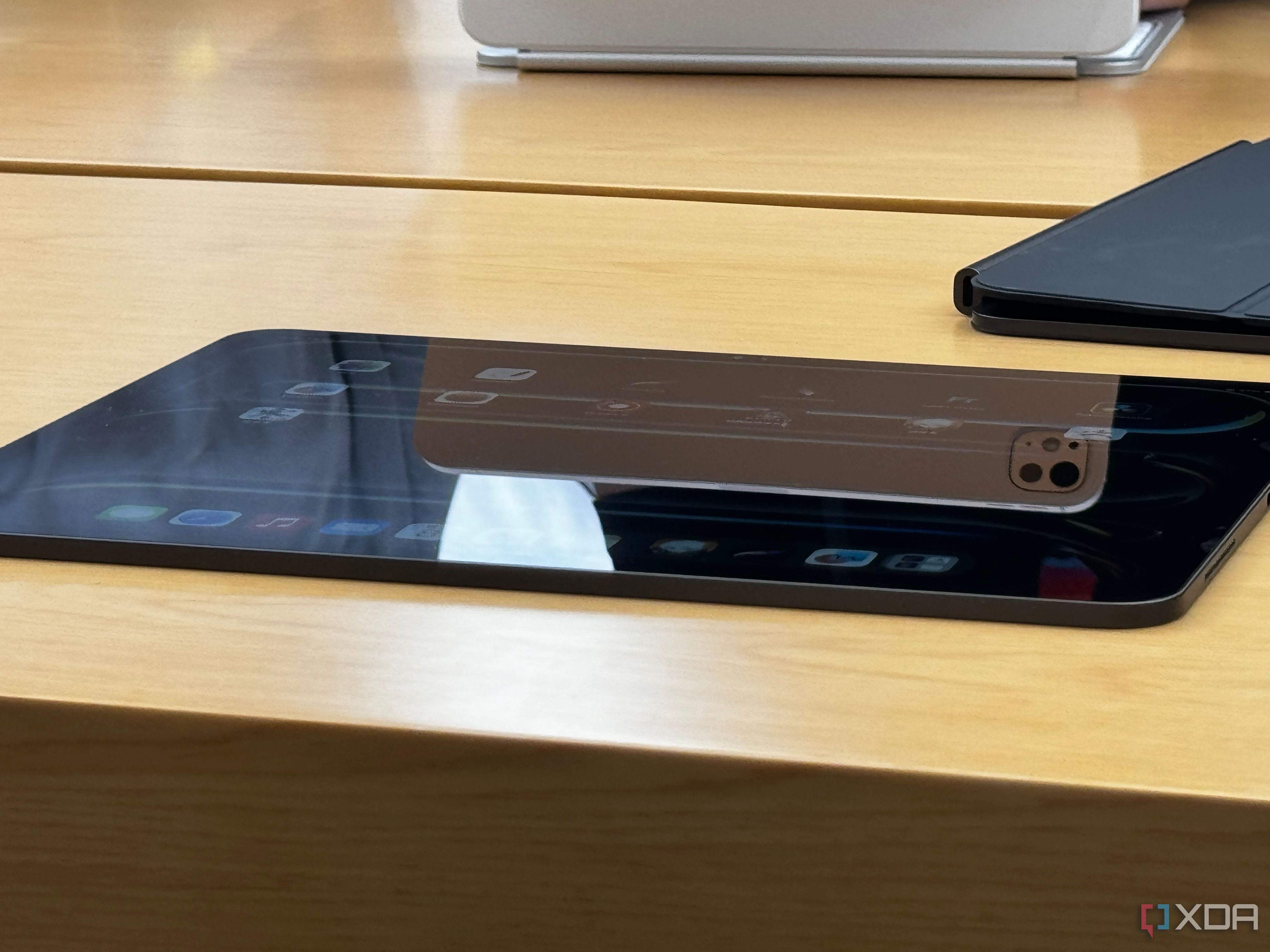 A 2024 iPad Pro on a table