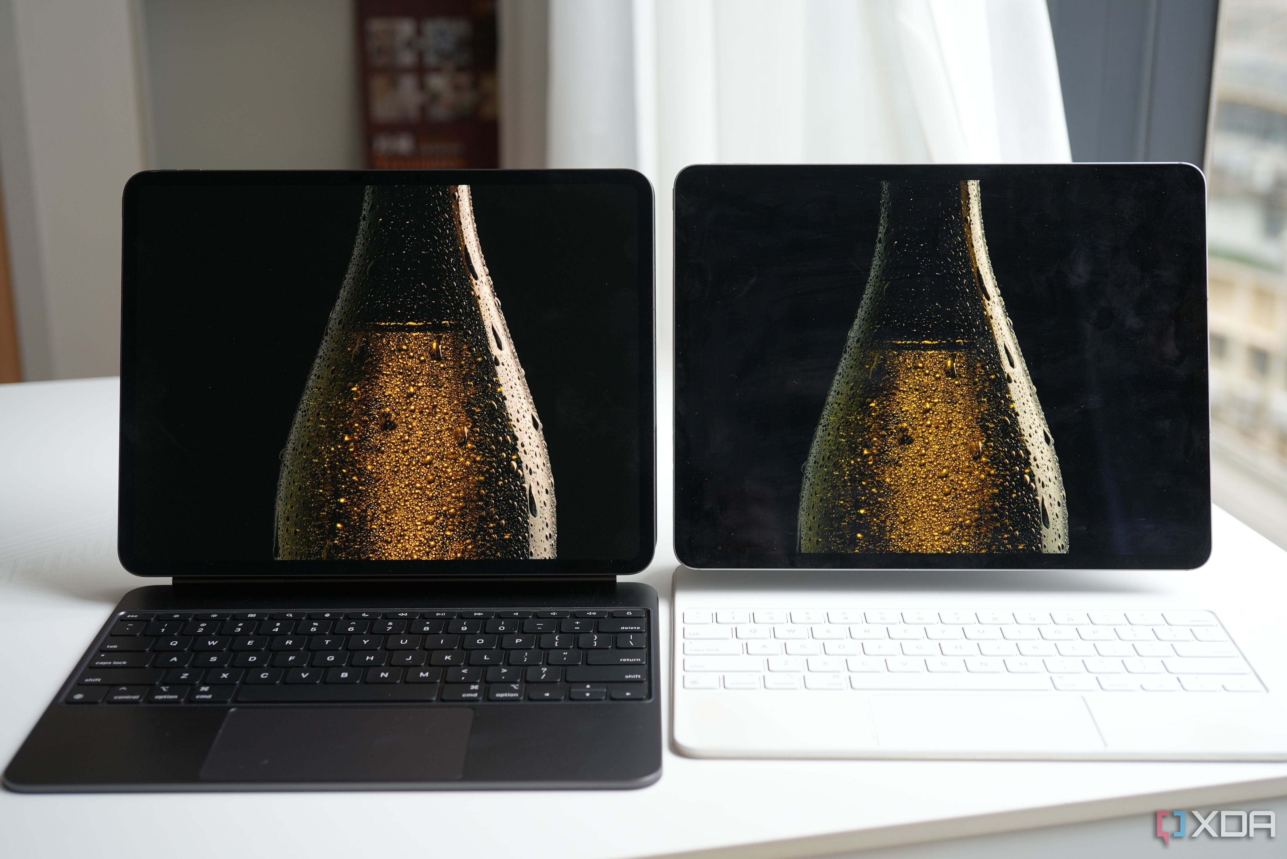 The old iPad Pro beside a new one.