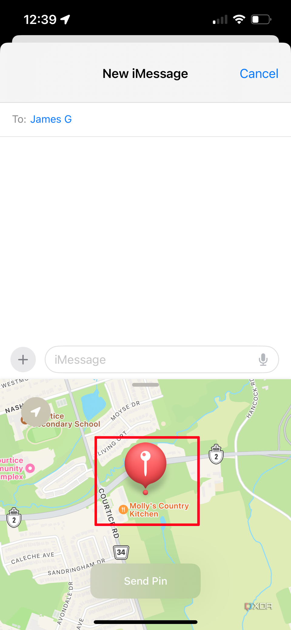 How to send your location to someone via iPhone