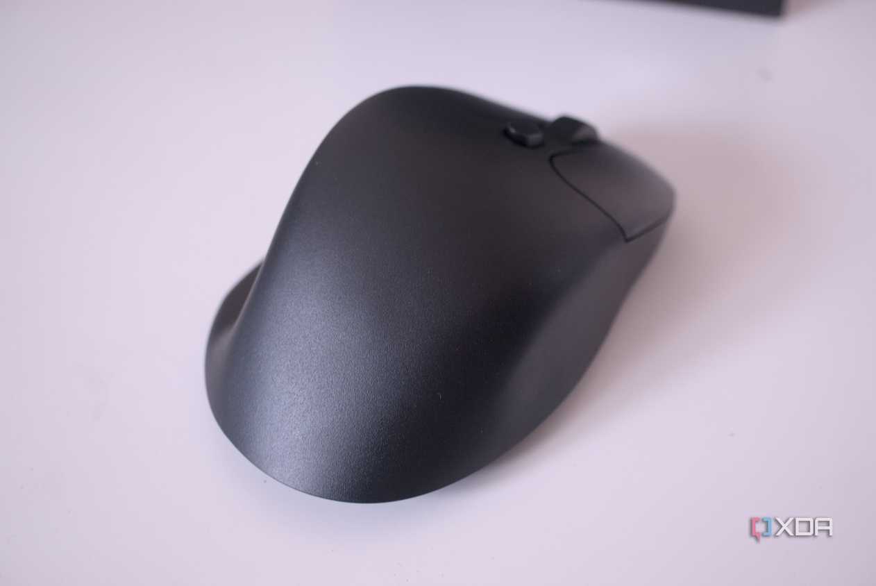 The Keychron M6 palm rest