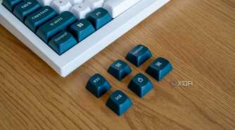 Keycaps included with the Keychron Q1 HE to be used with Macs