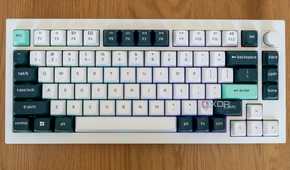 Overhead view of the Keychron Q1 HE