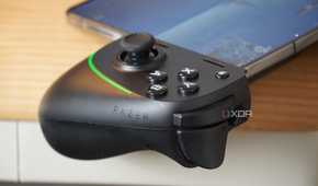 The bumper buttons on the Razer Kishi Ultra.