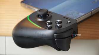 The bumper buttons on the Razer Kishi Ultra.