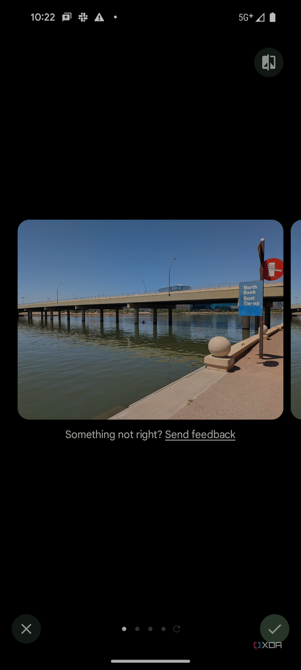 Seeing sample Magic Editor images in photos.