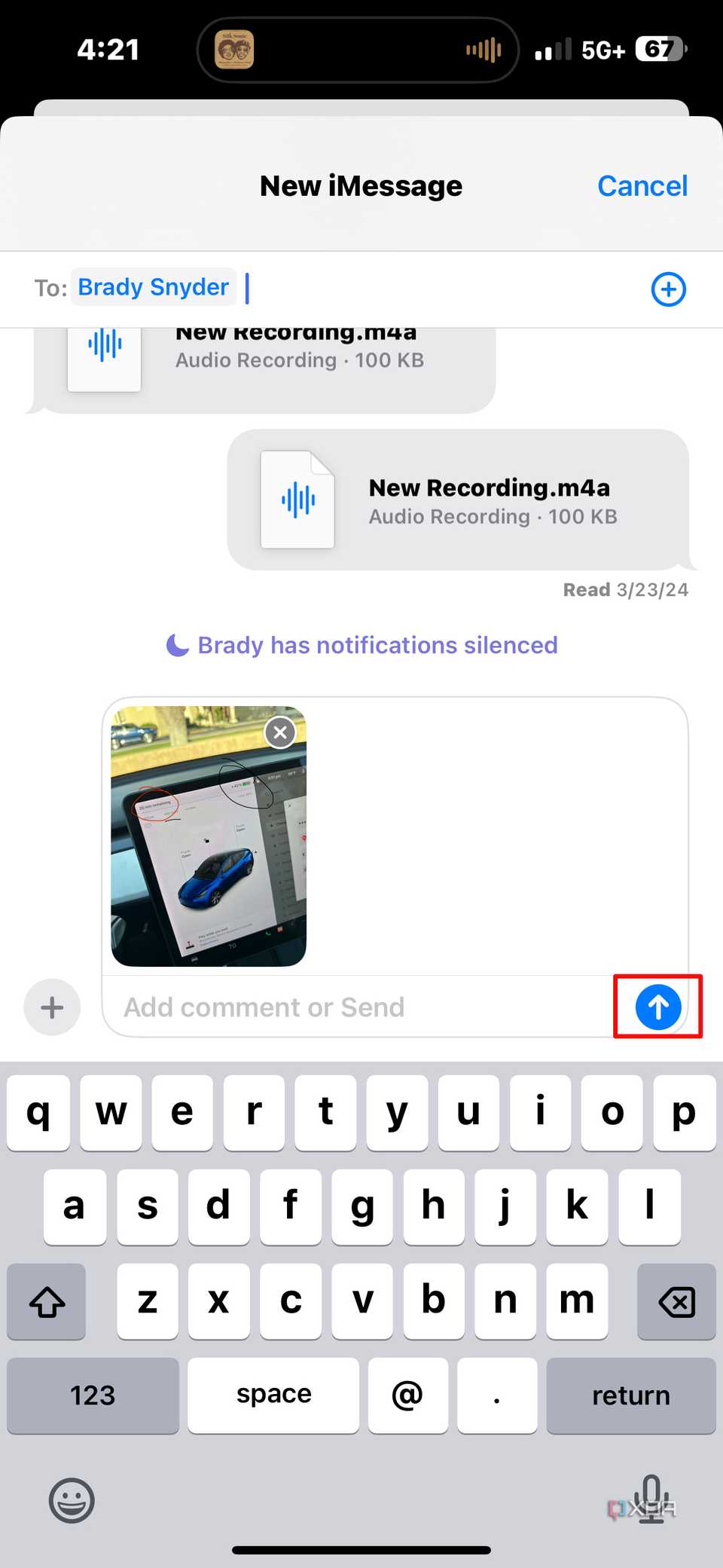 Send Button Imessage Complete guide to the Markup tool in Photos on iOS