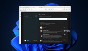 Screenshot of AI Chat in Maxthon Browser