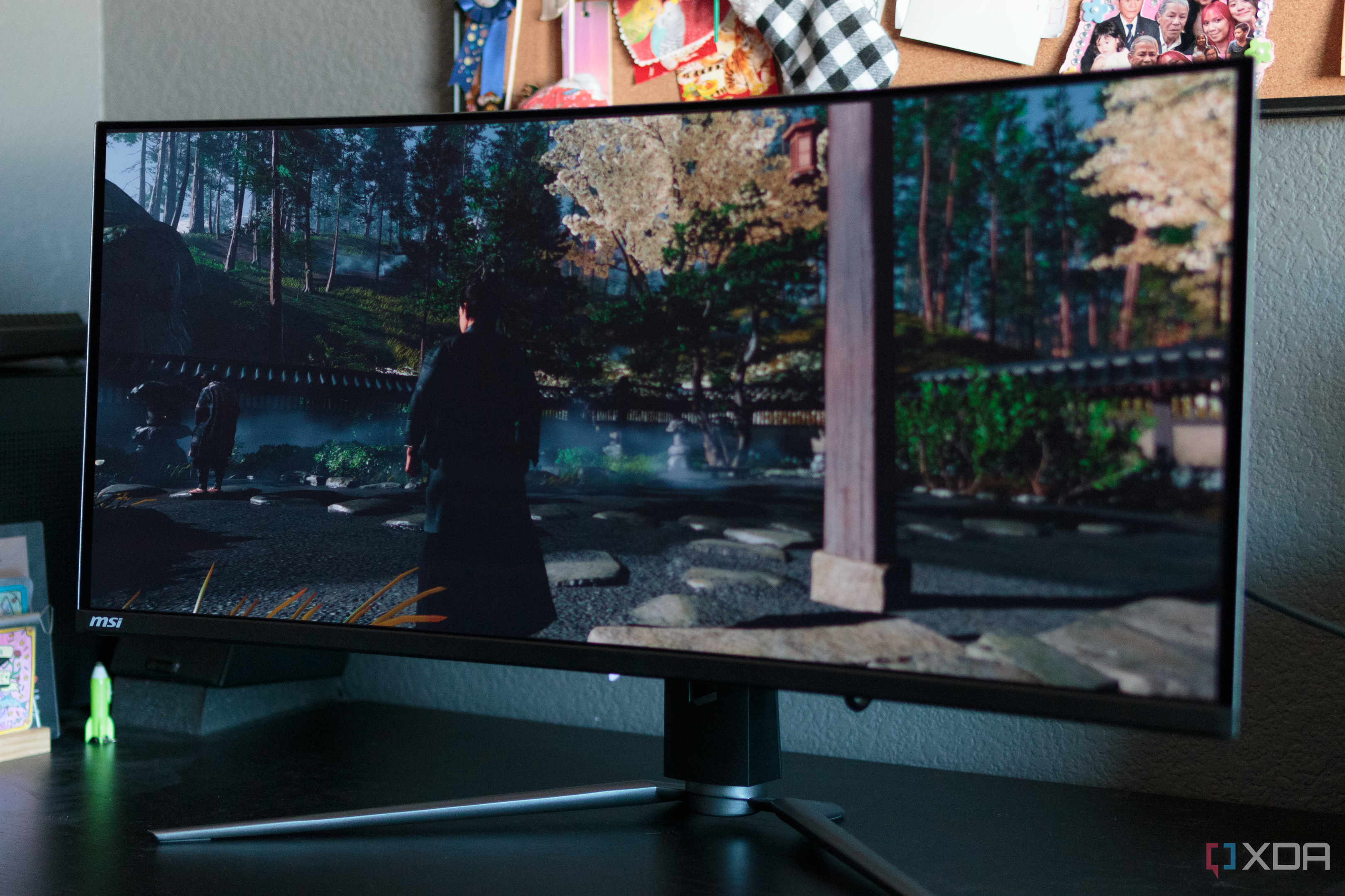 Curved screens may show image distortion