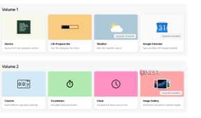 Third-party Notion widgets