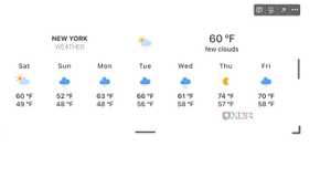 Weather widget live in Notion