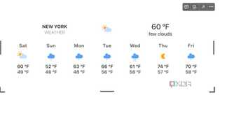 Weather widget live in Notion