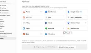 Import apps in Notion