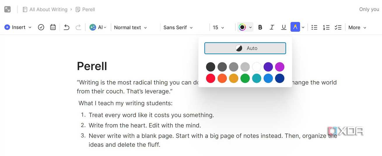 Evernote tools