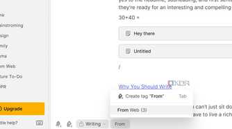 Evernote tags
