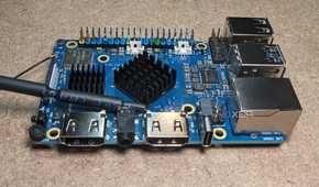 Orange Pi 5 Pro power and AV ports