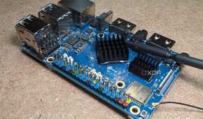 Orange Pi 5 Pro top-back angle