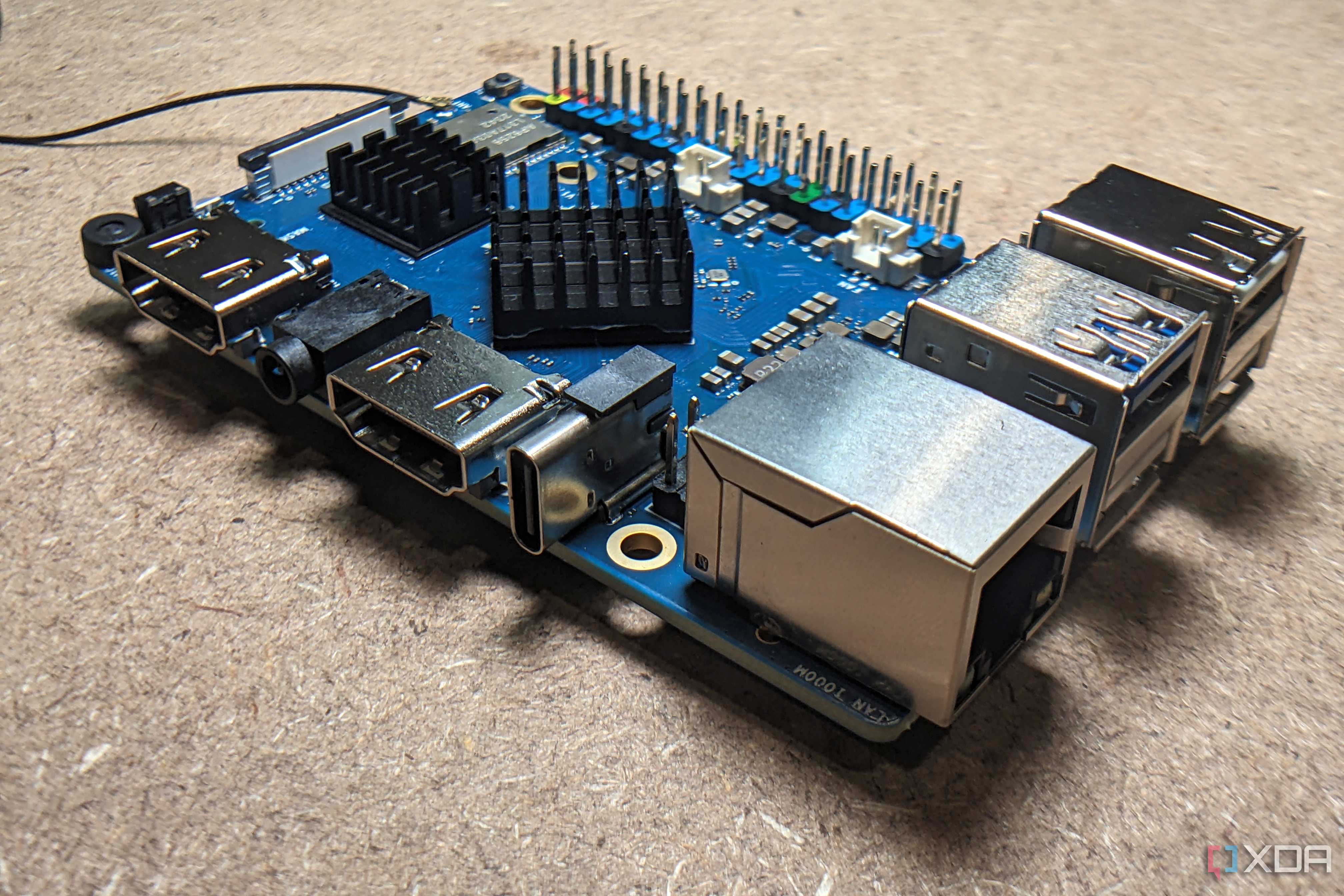 Orange Pi 5 close-up
